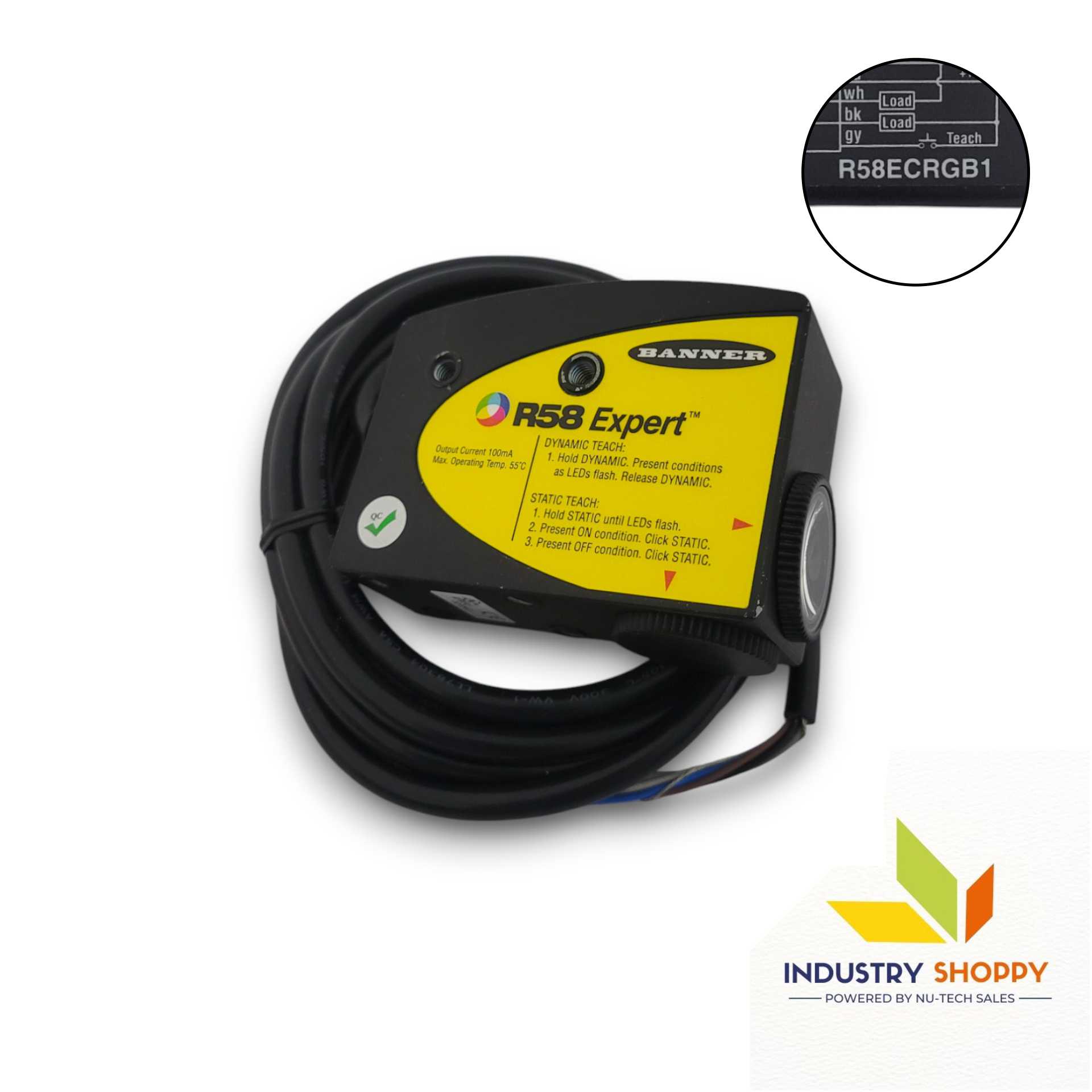 Banner R58ECRGB1 Mark Sensor Banner R58ECRGB1 Mark Sensor
